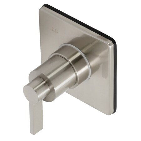 Kingston Brass KS3048NDL Single-Handle Three-Way Diverter Valve with Trim Kit, Brushed Nickel KS3048NDL